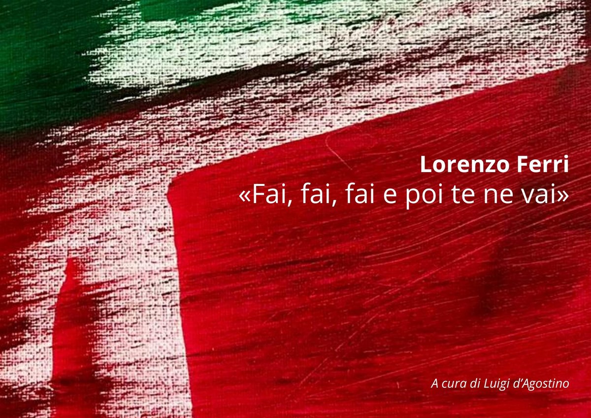 «Fai, fai, fai e poi te ne vai» — catalog cover
