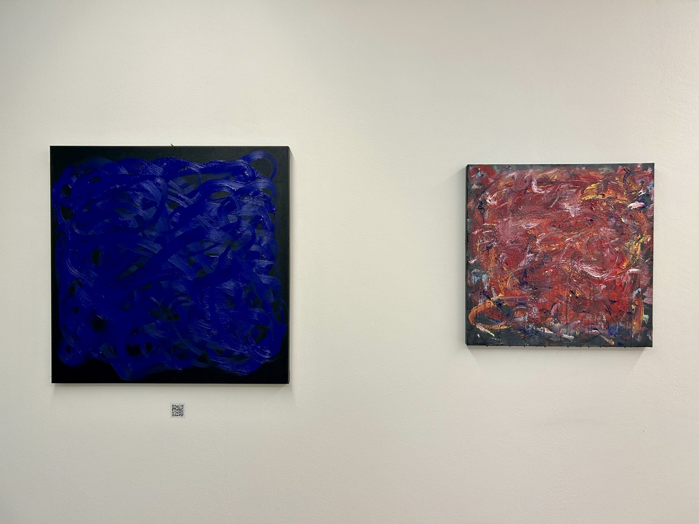 Selected Works 2026 — installation view with Untitled n°43